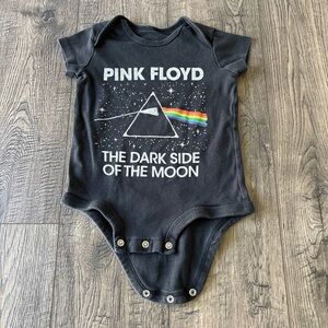 Pink Floyd Dark Side Black Bodysuit